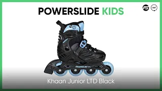 Powerslide Khaan Junior LTD Black Kids Inline Skates - Product Video