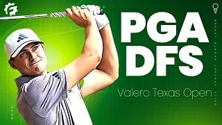 DRAFTKINGS PGA DFS FIRST LOOK THIS WEEK (Valero Texas Open)