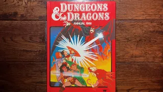 Stories+CYOA+Board Game! Dungeons and Dragons Annual 1986 - Features D&D Animated Cartoon Characters
