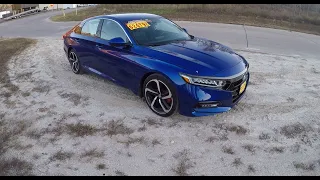 2019 Honda Accord Sport 1.5L Turbo: Start Up, Exhaust, Test Drive & Review