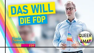 Schwuler stellt FDP Politiker unangenehme Fragen I Queer4mat