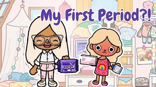 My Daughter Started Her First Period!!! | **WITH VOICE**| Toca Boca Roleplay