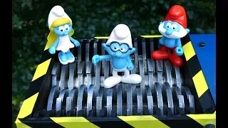 SHREDDING SMURFS TOYS: SMURFETTE, PAPA SMURF, BRAINY SMURF AND OTHERS