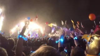 Adventure of a lifetime live Glastonbury 2016 Coldplay