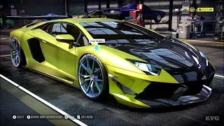 Need for Speed Heat - Lamborghini Aventador S 2018 - Customize | Tuning Car (PC HD) [1080p60FPS]