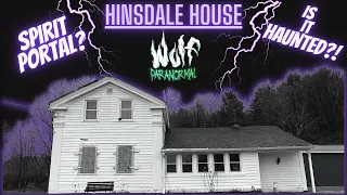 IS IT HAUNTED? | HINSDALE HOUSE | FULL Paranormal Investigation 4k