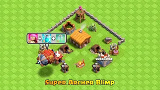 Super Archer Blimp vs Every Town Hall | Clash of Clans