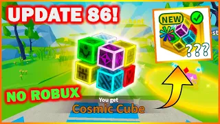 Update 86 | Finally! I got the COSMIC CUBE | New Bracelet Event | Weapon Fighting Simulator | Roblox