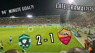THE MOMENT LUDOGORETS SCORED TO BEAT ROMA IN THE EUROPA LEAGUE!!!