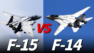 F-14 Tomcat And F-15 Eagle,Which Is More Powerful?