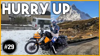 I must Hurry Up! South is getting colder [S4.Ep.29]-Patagonia to Alaska on an Old KLR650