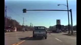 A drive down US Route 30 from North Huntingdon to Greensburg PA November 1990