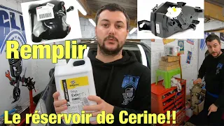 Recharger la Poche / Réservoir✅de Cérine additif pour votre FAP Diesel🔥(Filtre à Particule)👍