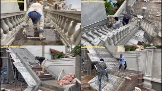 Full 20 Days To Construct Outdoor Concrete Stairs And Complete Granite Installation