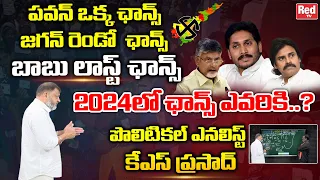 Political Analyst KS Prasad Complete Analysis On Which Party Will Win In AP 2024 Elections | Red Tv