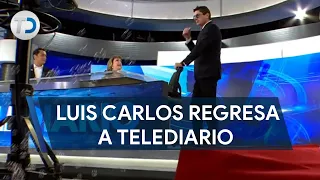 Luis Carlos Ortiz regresa a Telediario Mediodía después de estrenar película