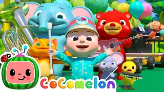 Come Join the Animal Band 🎶 | CoComelon Animal Time | Animal Nursery Rhymes