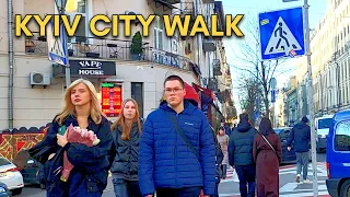 4K | Exploring the center of Kyiv | City Walk | Life in Kyiv | Ukraine Today