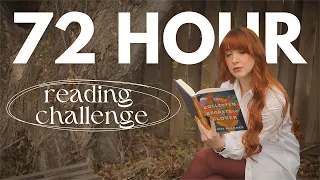 How many books can I read in 72 hours? (tackling my physical tbr 📚)