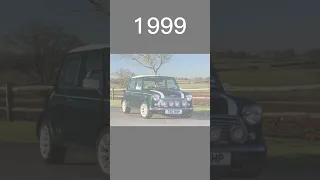 Evolution of Mini Cooper (1960~2024)#shorts