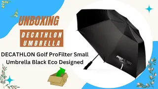 UNBOXING | DECATHLON | GOLF PRO FILTER SMALL UMBRELLA |