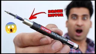 Drone Motor ओर Marker से बनाया Electric Pen || 100% Working देखते ही बनाओगे