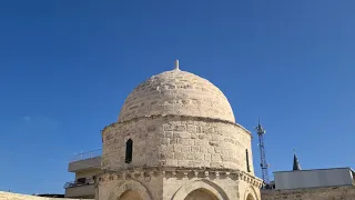 Jesus' Ascension to Heaven happened here. The story of the Chapel of the Ascension Jerusalem