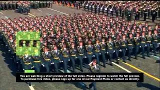 Russia: Thousands of soldiers march through central Moscow for Victory Day