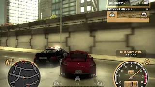 BUSTED!!! Mitsubishi Eclipse. Need for speed most wanted 2005