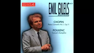 POULENC: Concert champetre in D major FP 49 / Gilels·Kondrashin·Moscow Philharmonic Orchestra