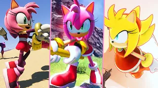 Sonic Frontiers Mod Improves Amy's Moveset!