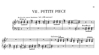 Jehan Alain - Petite Pièce (Score video)