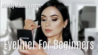 Beginner Eye Liner Makeup Tips & Tricks | STEP BY STEP WINGED EYE LINER MAKEUP