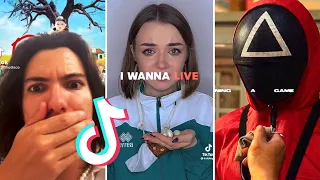 Squid Game Netflix TikTok Compilation ⭐️🐙