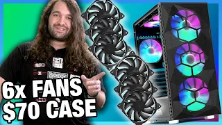 Cheapest High Airflow Case: 6 Fans for $70 Montech X3 Mesh