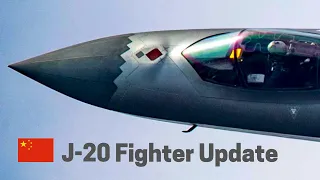 J-20 China stealth fighter updates: New cockpit MFD video, pilot talks about training improvements