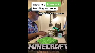 Living Mice (Minecraft) & Canon in D wedding entrance on piano