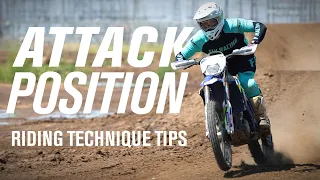 The Attack Position - Dirt Bike Riding Technique Tips w/Josh Knight