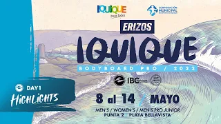 Highlights: Erizos Iquique Bodyboard Pro 2022 - Day 1