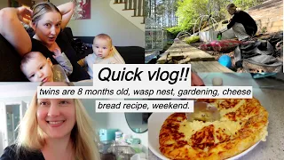 mom of 4 vlog  twin mom  quick vlog