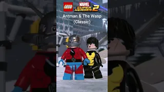 Antman and The Wasp Evolution In Lego Videogames! (Including All DLC)