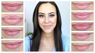 Favorite Nude Lipsticks (Top 10 Best) - Drugstore & High End - 2014