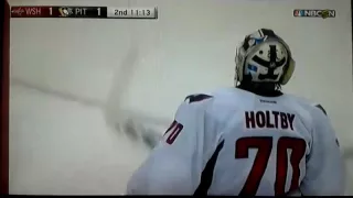 Washington Capitals vs. Pittsburgh Penguins 10-13-16 Patric Hornqvist controversial GOAL