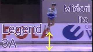 伊藤みどり 伝説のトリプルアクセル TOP5 【Midori Ito Triple axel of legend】