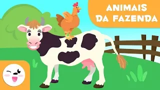 Os animais da fazenda para crianças - Vocabulário para crianças