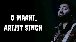 O Maahi | Lyrics video | Arijit Singh | Dunki | Shahrukh khan |