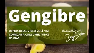 GENGIBRE. Depois desse vídeo você nunca mais irá deixar de consumir | Dr. Dayan Siebra