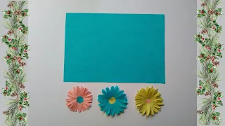 Easy Beautiful Paper Flower making Idea 🌸 / How to Make Paper Flower