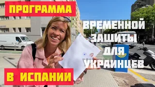 Как ИСПАНИЯ принимает беженцев из УКРАИНЫ // Программа временной ЗАЩИТЫ