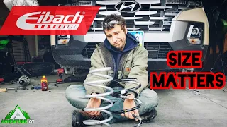 Hyundai Santa Cruz Lift Kit by Eibach. Install and Review